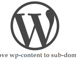 Move WordPress content Folder to Subdomain